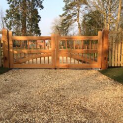 Hardwood Electric Gates Hungerford