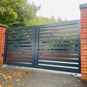 Aluminium electric gates Hungerford