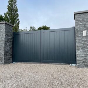 Aluminium Flat top gate
