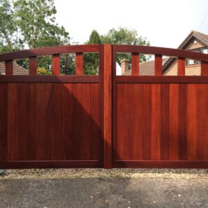 Electric Hardwood Gates Devizes